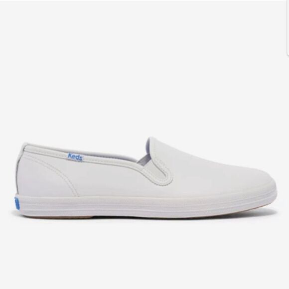 Keds Champion Leather Slip On - Picture 1 of 8